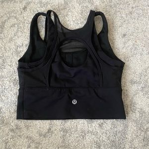 Lululemon black sports bra